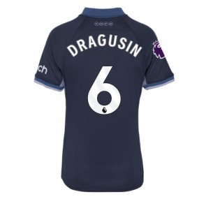 Tottenham Hotspur Radu Dragusin #6 Gostujuci Dres za Ženska 2023-24 Kratak Rukavima